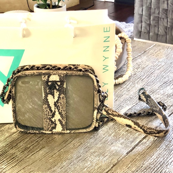 SOLD!!! Clear Kelly Wynne Black & Ivory  Snake - Picture 9 of 12